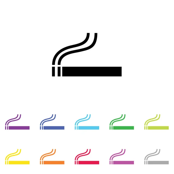 Geïllustreerd pictogram in een reeks kleuren op een witte achtergrond - — Stockvector