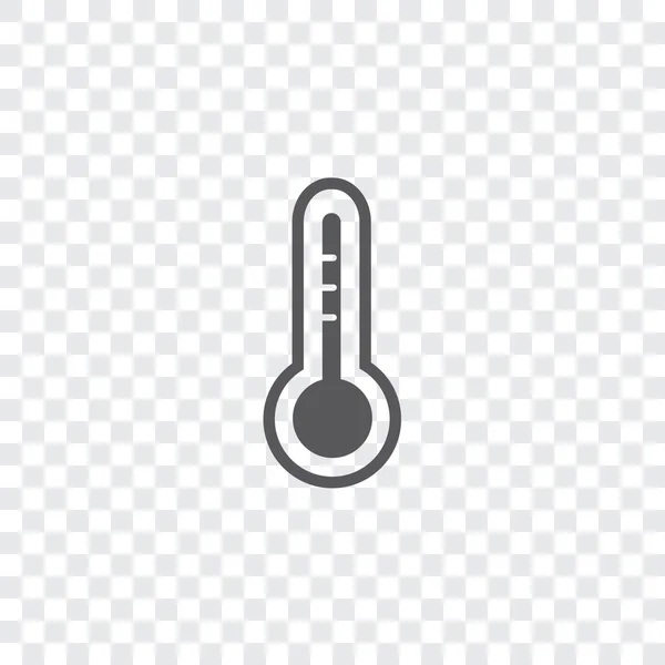 Ikone isoliert auf einem Hintergrund - Thermometer — Stockvektor