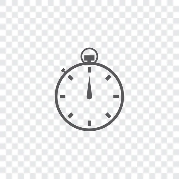 Illustrated Icon Isolated on a Background - Stopwatch — Stock Vector