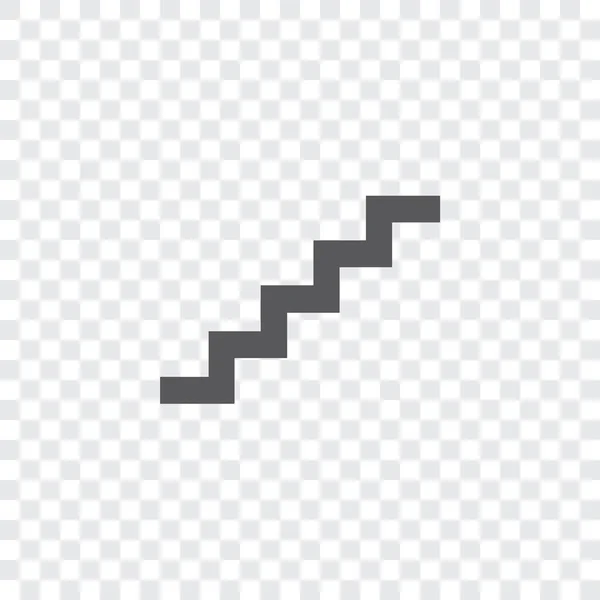 Illustrerad ikon isolerad på en bakgrund-trappor — Stock vektor