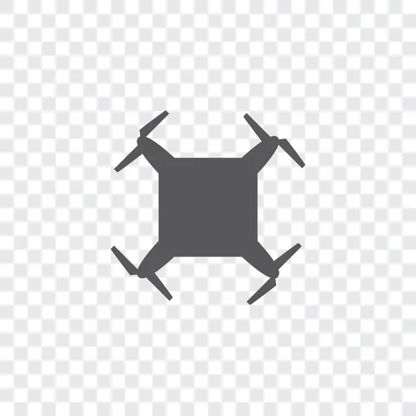 Ілюстрована ікона ізольована на тлі-квадратний дрон — стоковий вектор