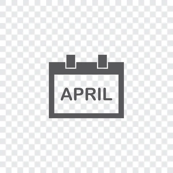 Ilustrowana ikona izolowane na tle-kwadrat kalendarz Mont — Wektor stockowy