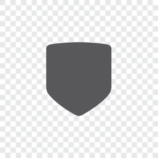 Geïllustreerd icoon geïsoleerd op een achtergrond-Shield — Stockvector