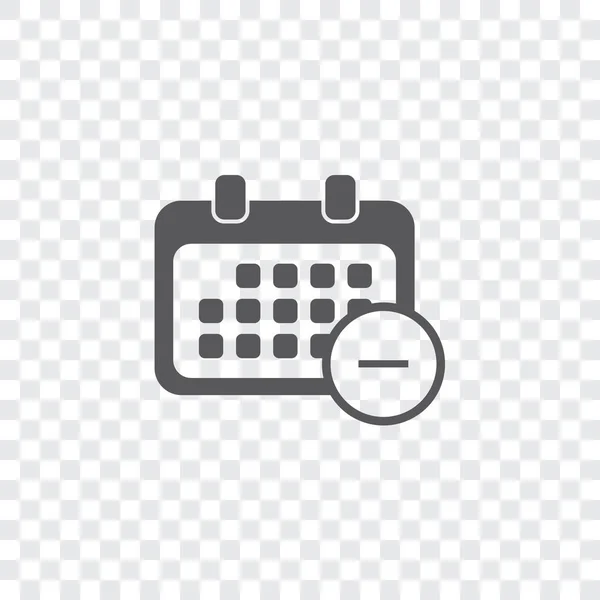 Illusztrált ikon izolált a háttérben-lekerekített naptár REM — Stock Vector
