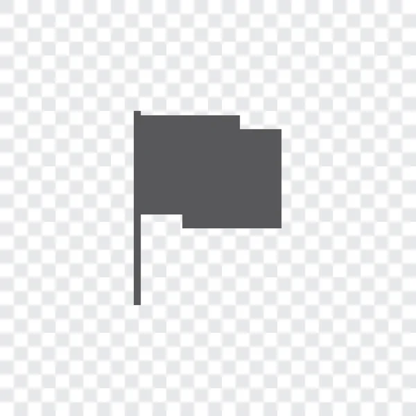 Illusztrált ikon izolált a háttér-téglalap alakú zászló WAV — Stock Vector