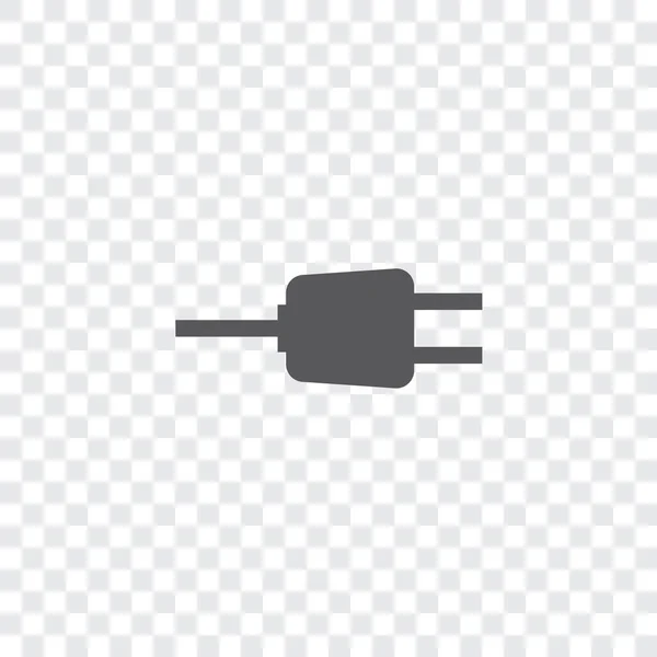 Ілюстрована ікона ізольована на тлі - Plug — стоковий вектор