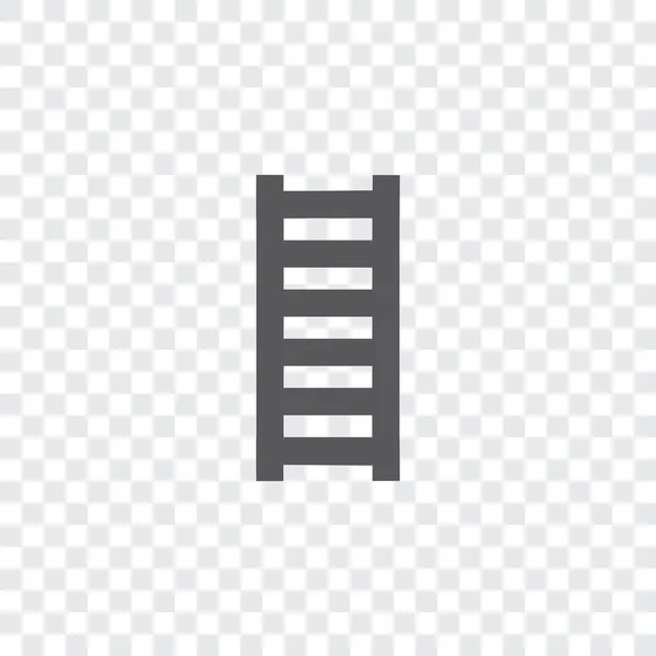 Illustrated Icon Isolated on a Background - Ladder — Stock Vector