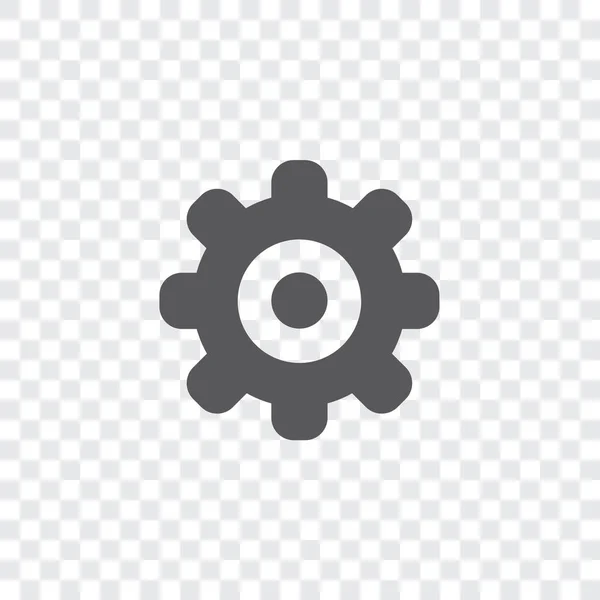 Illustrated Icon Isolated on a Background - Cog — Stock Vector