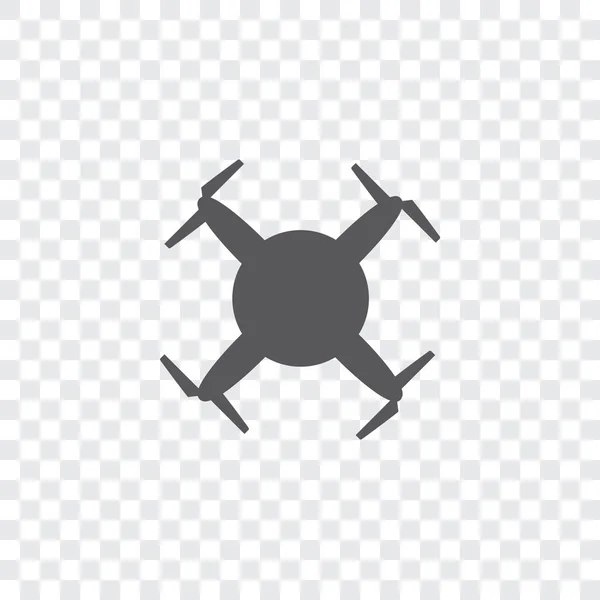 Illustrated Icon Isolated on a Background - Circular Drone — Stock Vector