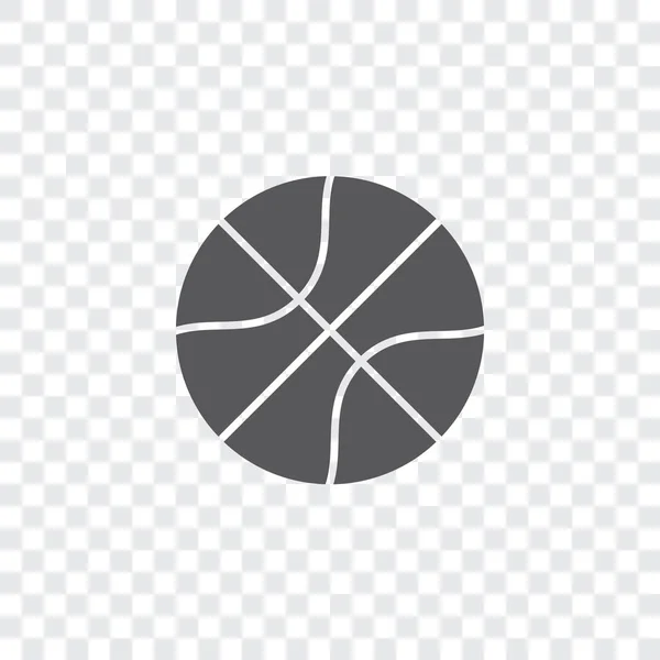 Icono Ilustrado Aislado en un Fondo - Baloncesto — Vector de stock