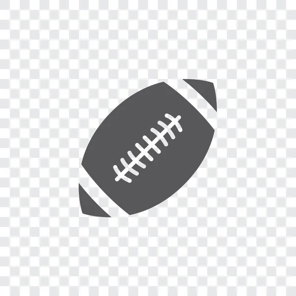 Illustrerad ikon isolerad på en bakgrund-amerikansk fotboll — Stock vektor