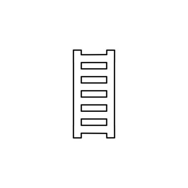 Resimli Simge Arka Planda İzole - Merdiven