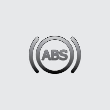 Resimli Simge Arka Planda İzole - Abs Işık