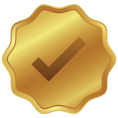 Resimli Simge Arka Planda İzole - Tick Başarı