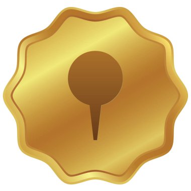 Resimli Simge Arka Planda İzole - Küçük Harita İşaretçisi