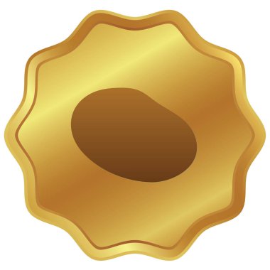 Resimli Simge Arka Planda İzole - Patates