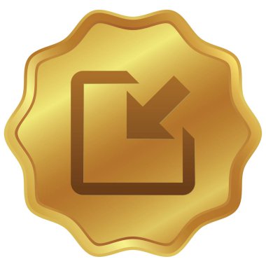 Resimli Simge Arka Planda İzole - Devam Ediyor