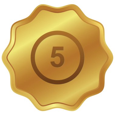 Resimli Simge Arka Planda Yalıtılmış - Daire 5 Anahat