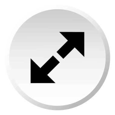 Resimli Simge Arka Planda İzole - Yakınlaştırma