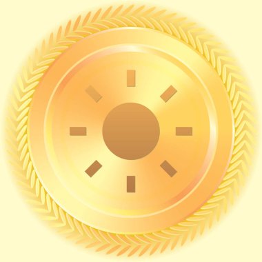 Resimli Simge Arka Planda İzole - Paz