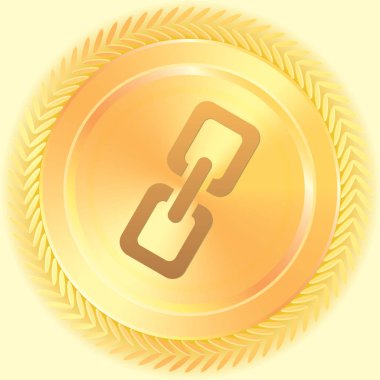 Resimli Simge Arka Planda İzole - Bağlantı