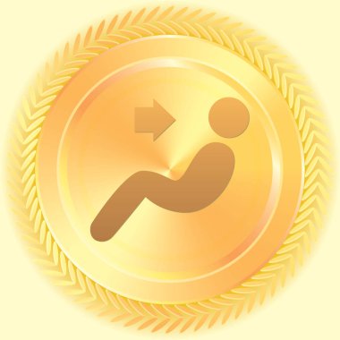 Resimli Simge Arka Planda İzole - Face Fans