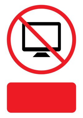 Resimli Simge Arka Planda İzole - Televizyon