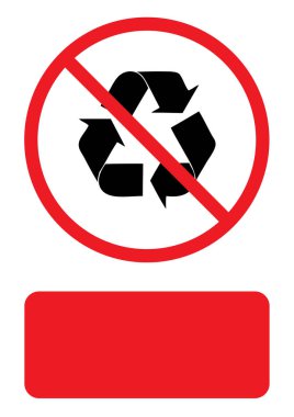 Resimli Simge Arka Planda İzole - Geri Dönüşüm