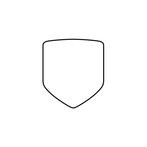 Abgebildetes Symbol isoliert auf einem Hintergrund - Schild — Stockvektor