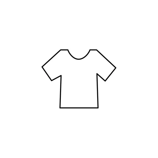 Ilustrowana ikona izolowane na tle-Mens T shirt — Wektor stockowy