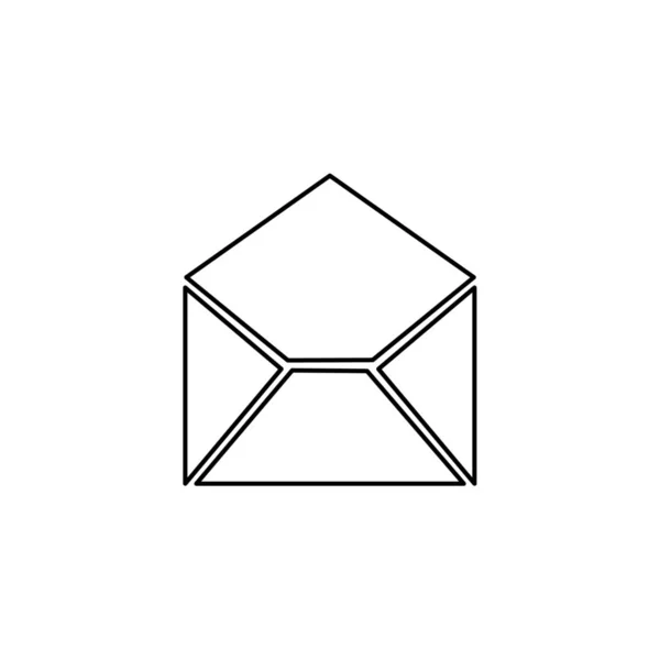 Illustrerad ikon isolerad på en bakgrund-post läsa — Stock vektor