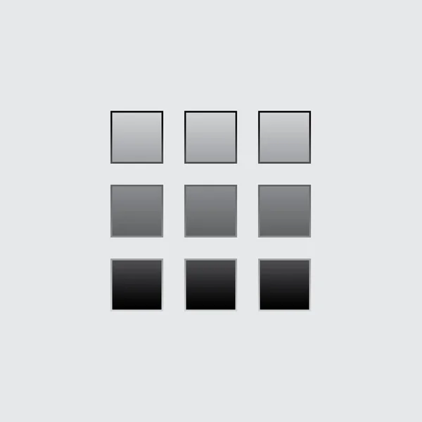 Ilustrované ikony izolované na pozadí-malá galerie — Stockový vektor