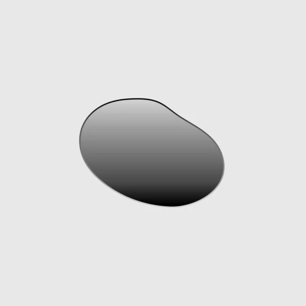 Icône illustrée isolée sur un fond - Pomme de terre — Image vectorielle