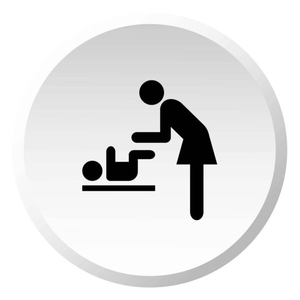 Икона на заднем плане - Смена младенца
