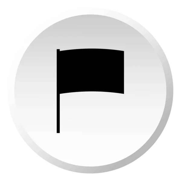 Illustrerad ikon isolerad på en bakgrund-Arc Flag — Stock vektor