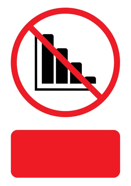 Ícone ilustrado isolado em um plano de fundo - Gráfico vertical —  Vetores de Stock