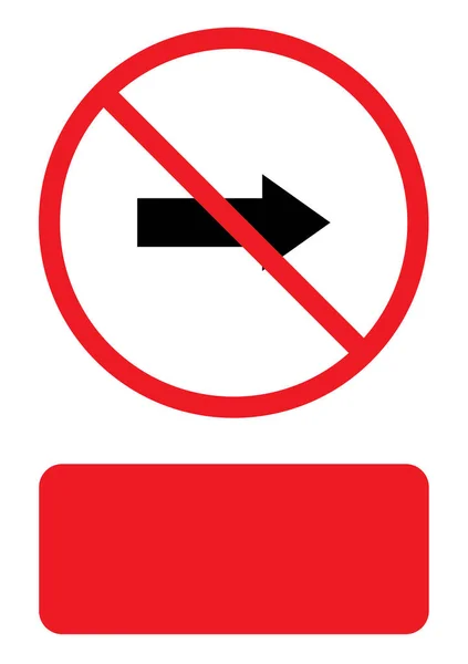Icona illustrata isolata su uno sfondo Freccia destra — Vettoriale Stock