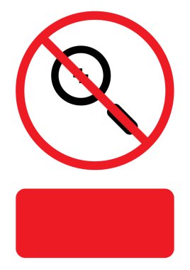 Resimli Simge Arka Planda İzole - Büyüteç Hayvanat Bahçesi