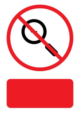 Resimli Simge Arka Planda İzole - Büyüteç Hayvanat Bahçesi