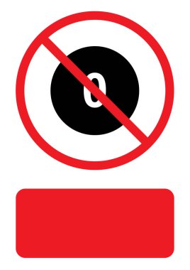 Resimli Simge Arka Planda İzole - Daire 0 Dolu