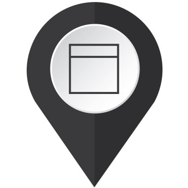 Resimli Simge Arka Planda İzole - Web Wireframe Split 