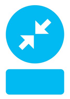 Resimli Simge Arka Planda İzole - Uzaklaştırma