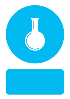 Resimli Simge Arka Planda İzole - Bilimsel Vile