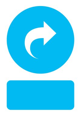 Resimli Simge Arka Planda İzole - Redo