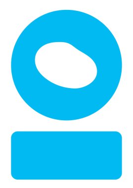 Resimli Simge Arka Planda İzole - Patates