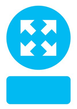 Resimli Simge Arka Planda İzole - Büyüt