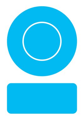 Resimli Simge Arka Planda İzole - Boş Pasta Grafiği