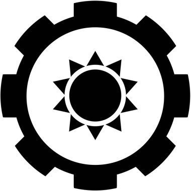 Resimli Simge Arka Planda İzole - Yıldız