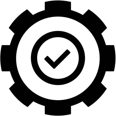 Resimli Simge Arka Planda İzole - Yuvarlak İşaretle