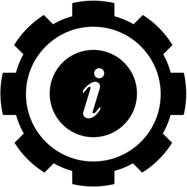 Resimli Simge Arka Planda İzole - Yuvarlak Bilgiler